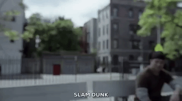 shansen robot dunk slam elliot GIF