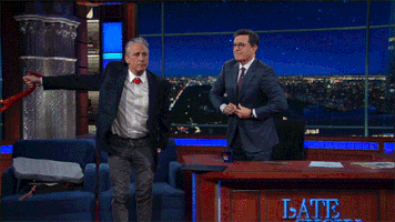 stephen colbert GIF by The Late Show With Stephen Colbert