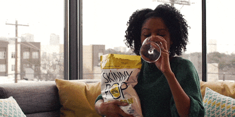 Red Wine Popcorn GIF by SkinnyPop - Find & Share on GIPHY