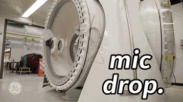 Mic Drop GIF by General Electric
