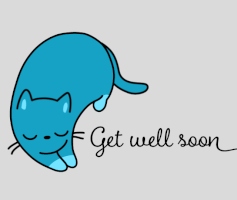 Get Well Cat GIF