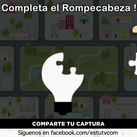 EsTuTV game light puzzle luz GIF