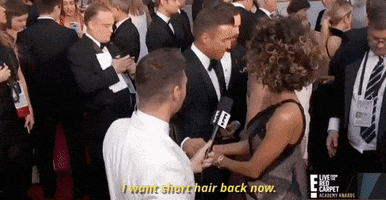 halle berry i want short hair back now GIF by E!