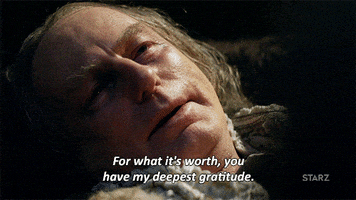 Gary Lewis Reaction GIF by Outlander