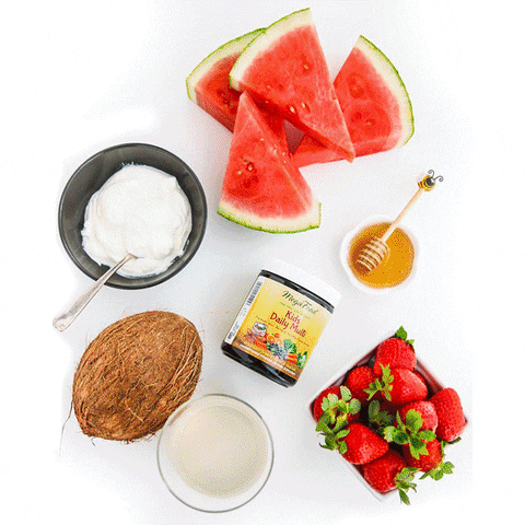 Watermelon Strawberry GIF by MegaFood