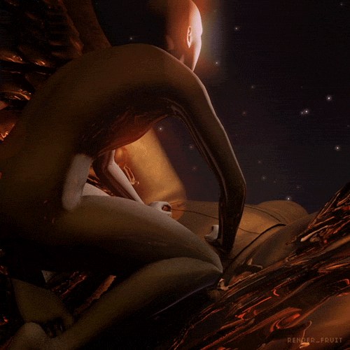#Mind Blown #Loop #Ride #Trippy #Eagle #Moon #Fly #Universe #Space #Sky #Aire #Scifi #Videoart #Retr GIF by renderfruit
