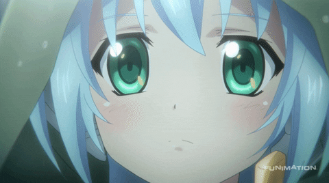 Monochrome cute animestyle eyes with a sad Vector Image