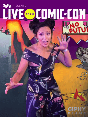 comic con melissa oneil GIF by SYFY