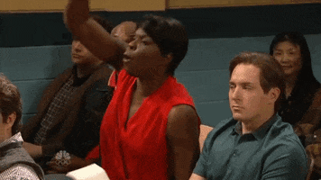 excited leslie jones GIF by Saturday Night Live
