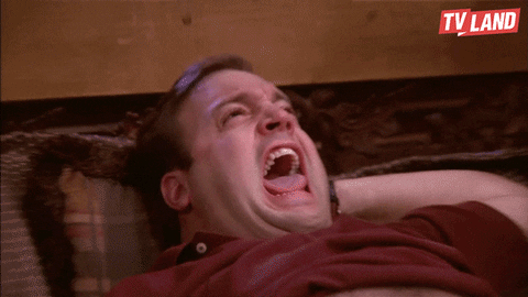 Kevin James Pain GIF by TV Land - Find & Share on GIPHY