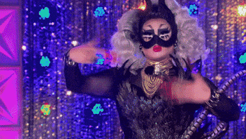 drag race mask GIF by RuPaul's Drag Race