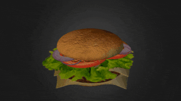3d burger GIF by sketchfab
