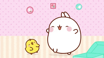 Dance Love GIF by Molang