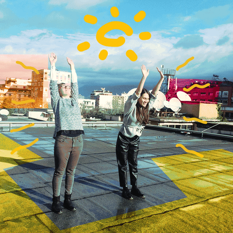 Agency Life Sun Salutation GIF