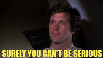 Serious Airplane GIF