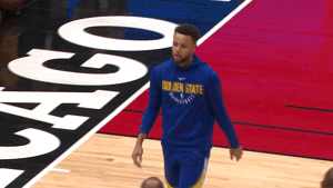 stephen curry player-fan interaction GIF by NBA