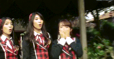 Myxpo jkt48 ayana jkt48 grace jkt48 shock. reaction GIF
