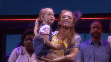 family smile GIF by Waitress The Musical