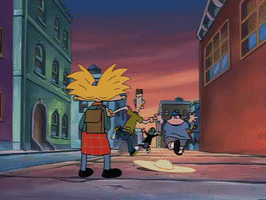 heyarnold nicksplat hey arnold GIF