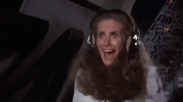 scared Julie Hagerty GIF
