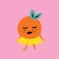 Girl Orange GIF by alimacdoodle