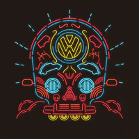 skull mexican GIF by Rafahu