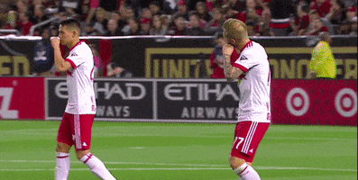 stretching red bulls GIF by New York Red Bulls