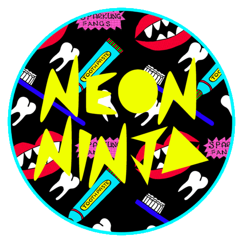 neonninja  Sticker