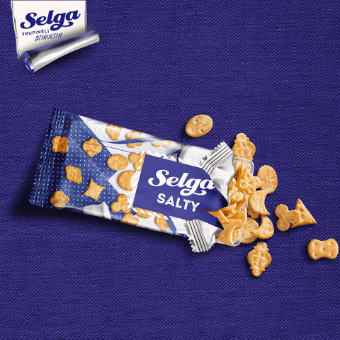 Sausainiai Krekeriai GIF by Selga