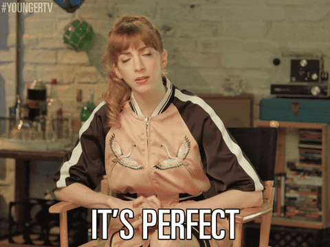 It'S Perfect Tv Land GIF by YoungerTV - Find & Share on GIPHY