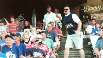 emcee sam GIF by Kane County Cougars