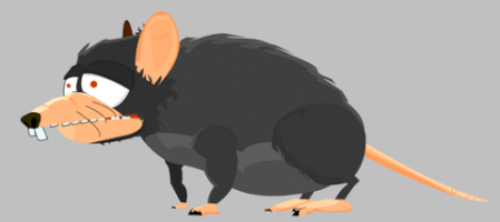 kingmob cartoon rat vector game-art GIF