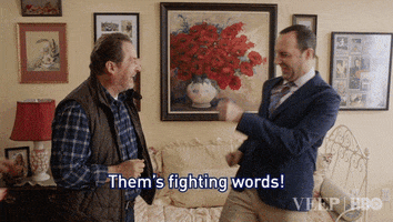 Tony Hale Them Is Fighting Words GIF by Veep HBO