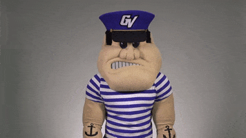 Louie The Laker Dancing GIF by Grand Valley State University