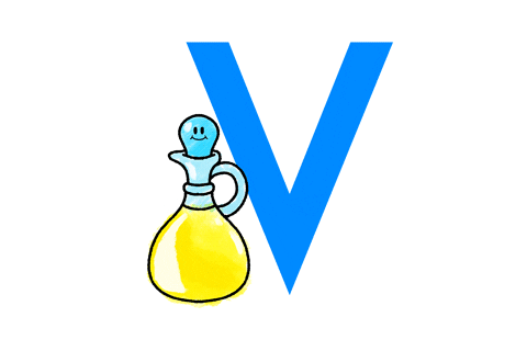 Alphabet Vinegar GIF by Salad for President - Find & Share on GIPHY