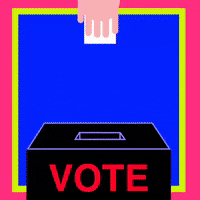 Voting Turn Up GIF by Jelly London