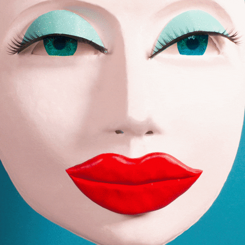 red lips photography GIF by Melissa Deckert