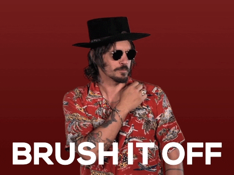 brush it off
