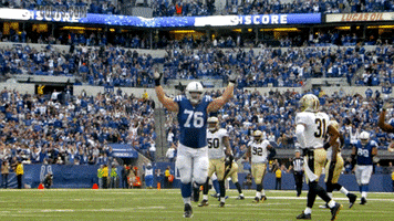 joe reitz running GIF by Indianapolis Colts