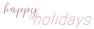 Christmas Happy Holidays Sticker