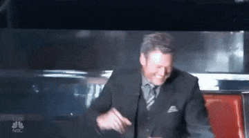 blake shelton yes GIF by The Voice