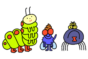 bugs STICKER by Studios Stickers