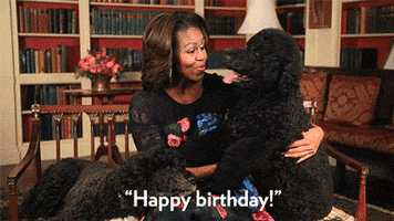 Happy Birthday Dogs GIF by Obama