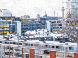 fransblok snow winter rotterdam sneeuw GIF