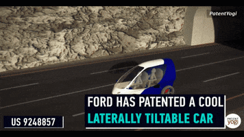 patentyogi ford traffic futuristic car novelty car GIF