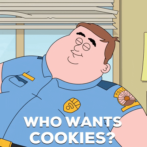 Roger Black Cookies GIF by NETFLIX