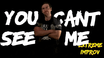 You Cant See Me John Cena GIF by Extreme Improv