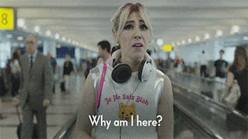 Airport Why Am I Here GIF by Girls on HBO