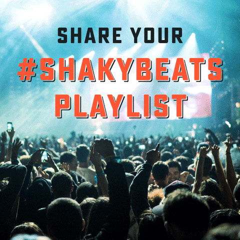 Giveaway Playlist GIF by Shaky Beats Music Fest