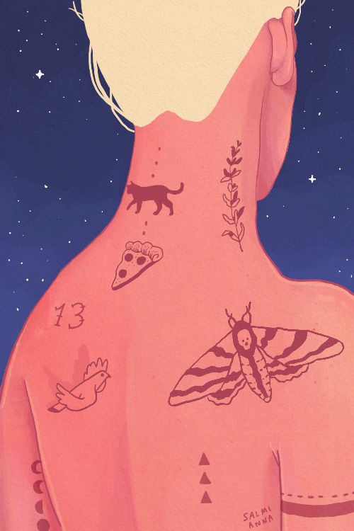 Tattoo Flying GIF by Anna Find &amp; Share on GIPHY